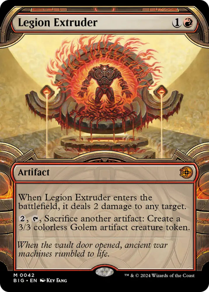 Legion Extruder (Showcase) [Outlaws of Thunder Junction: The Big Score] - MTG Single