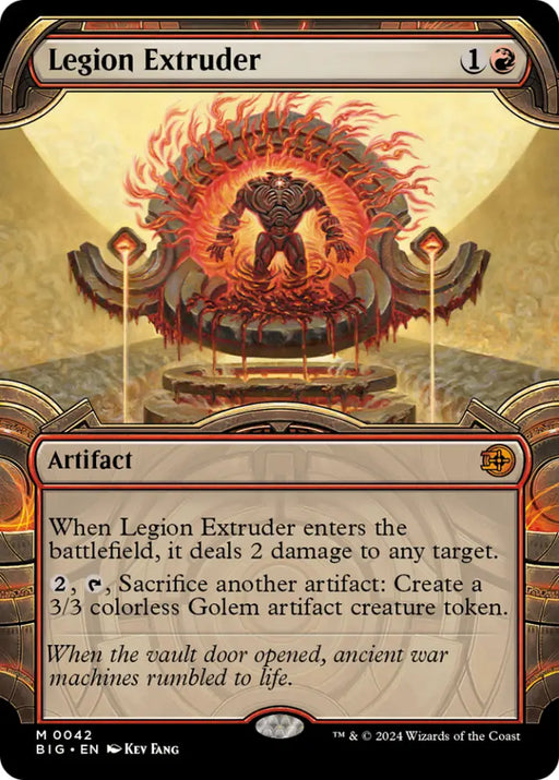 Legion Extruder (Showcase) [Outlaws of Thunder Junction: The Big Score] - MTG Single