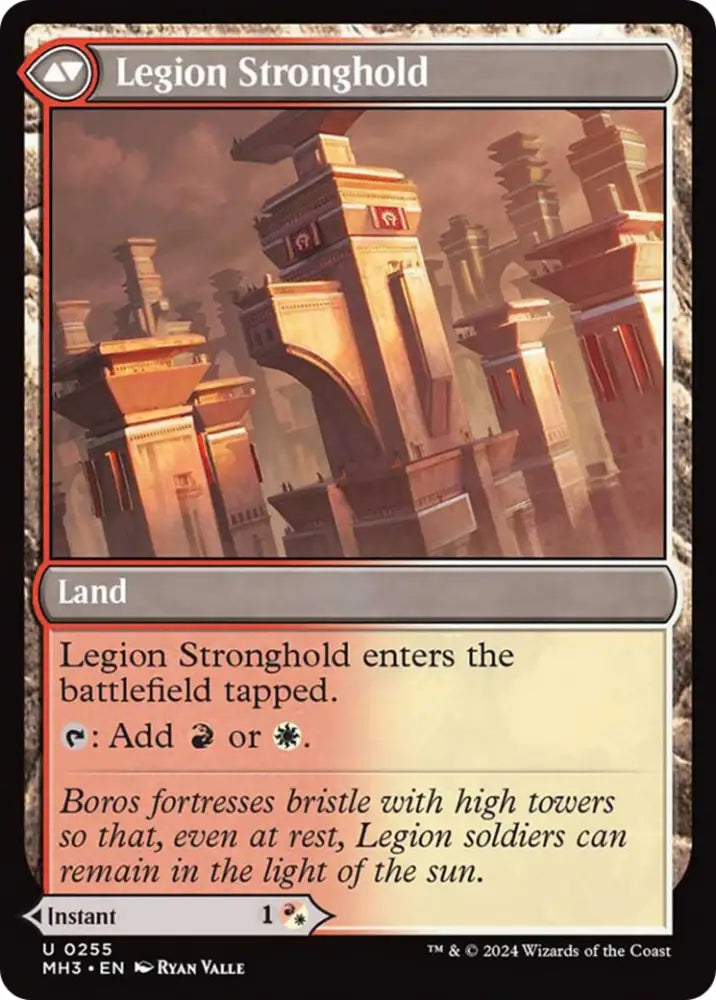 Legion Leadership // Legion Stronghold [Modern Horizons 3] - MTG Single