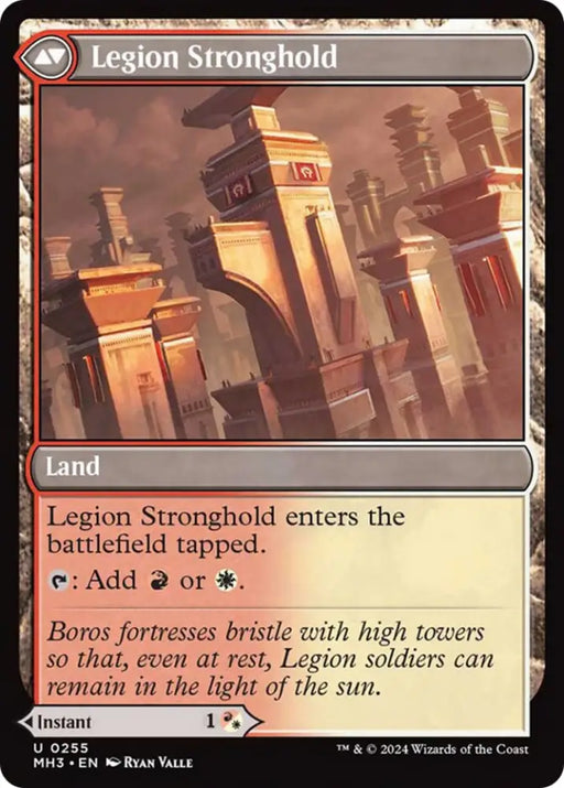 Legion Leadership // Legion Stronghold [Modern Horizons 3] - MTG Single