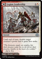Legion Leadership // Legion Stronghold [Modern Horizons 3] - MTG Single