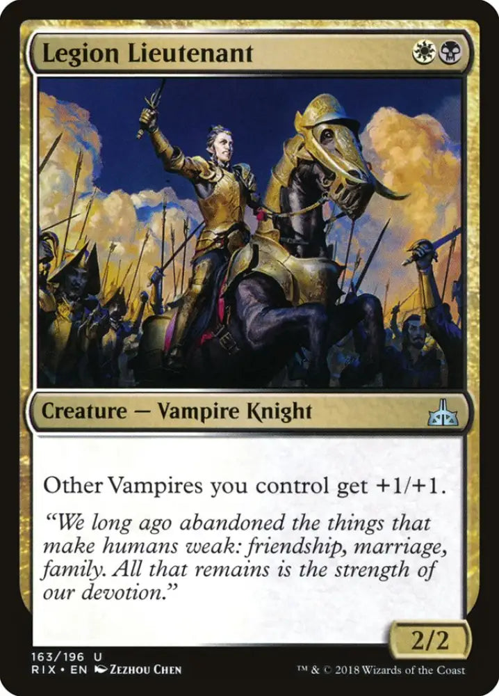 Legion Lieutenant [Rivals of Ixalan] - MTG Single