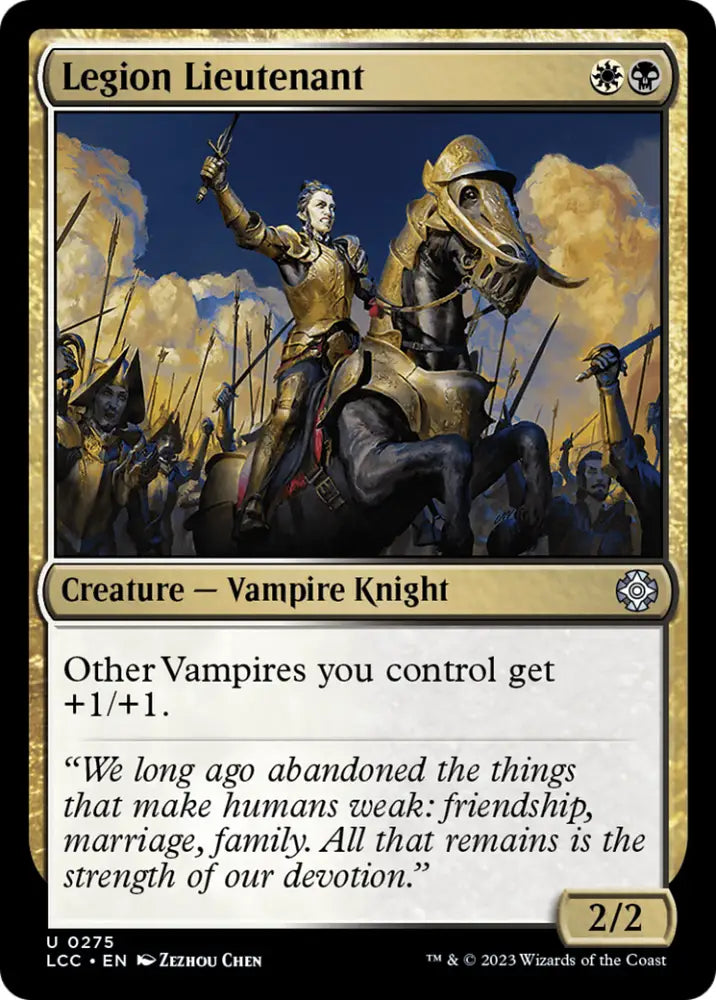 Legion Lieutenant [The Lost Caverns of Ixalan Commander] - MTG Single