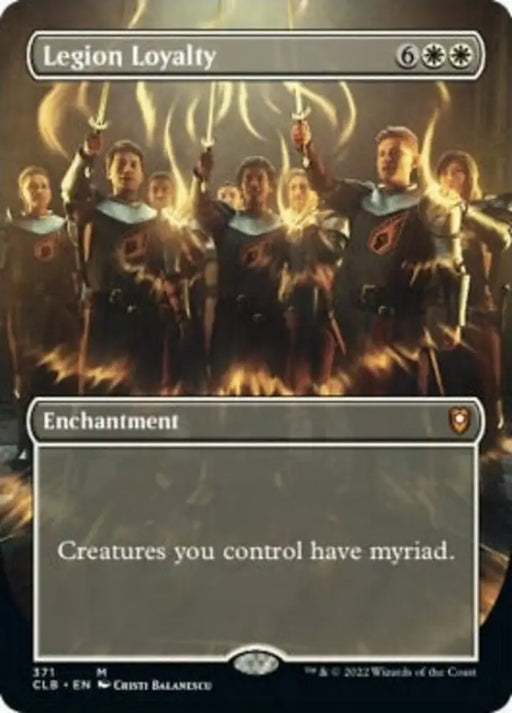 Legion Loyalty (Borderless Alternate Art) [Commander Legends: Battle for Baldur’s Gate] - MTG Single