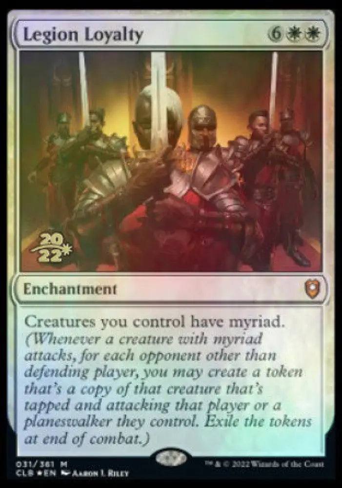 Legion Loyalty [Commander Legends: Battle for Baldur’s Gate Prerelease Promos] - MTG Single