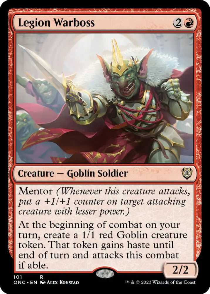 Legion Warboss [Phyrexia: All Will Be One Commander] - MTG Single