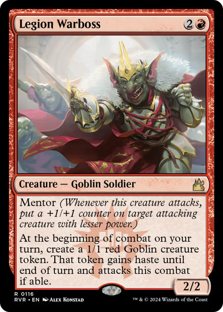 Legion Warboss [Ravnica Remastered] - MTG Single