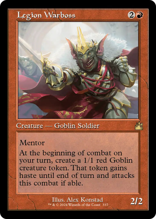 Legion Warboss (Retro Frame) [Ravnica Remastered] - MTG Single