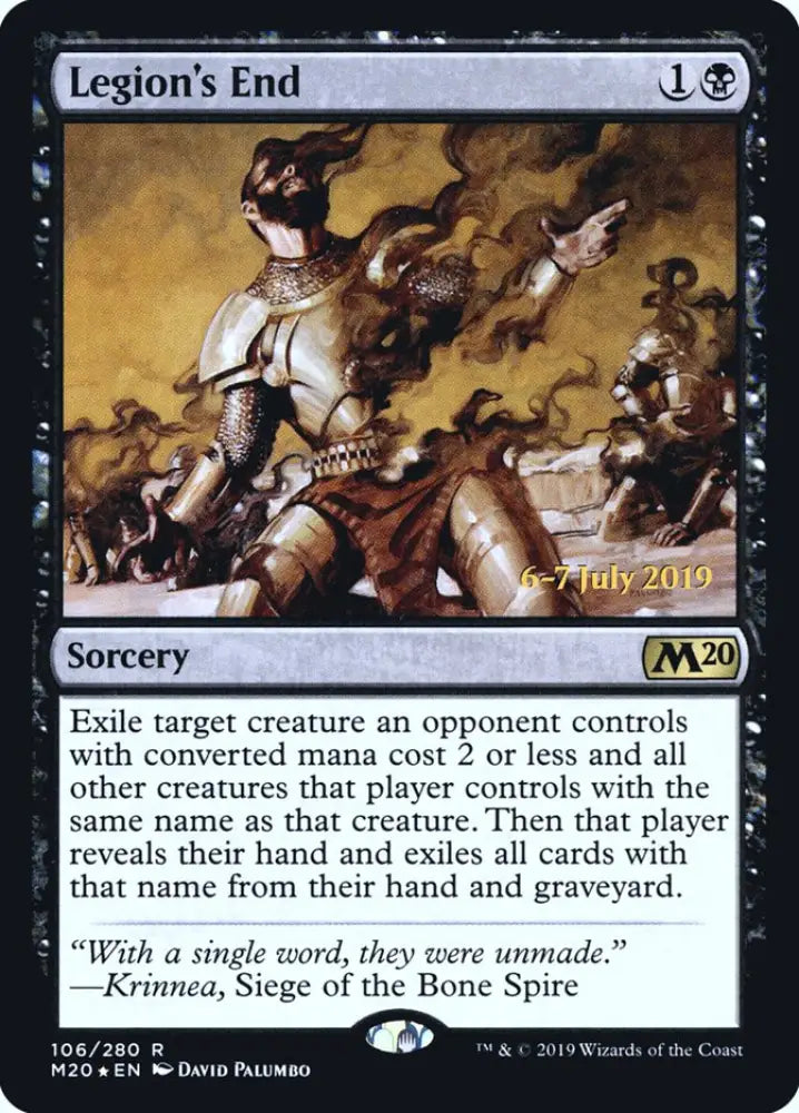Legion’s End [Core Set 2020 Prerelease Promos] - MTG Single