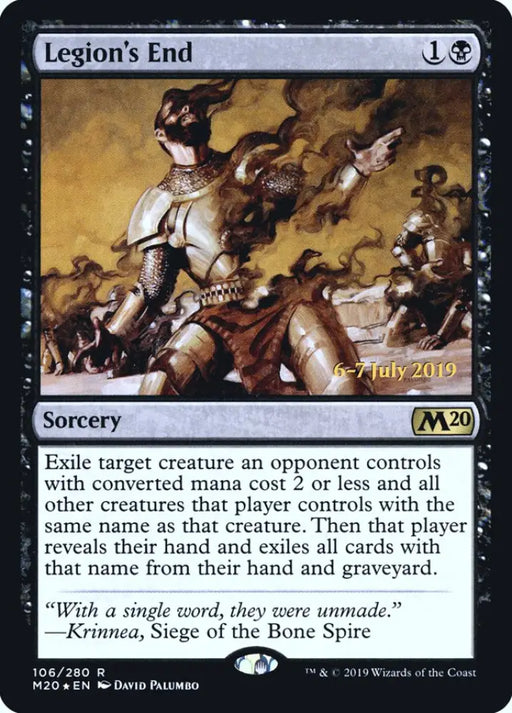 Legion’s End [Core Set 2020 Prerelease Promos] - MTG Single