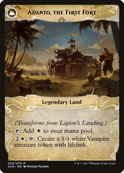 Legion’s Landing // Adanto the First Fort [Ixalan] - MTG Single