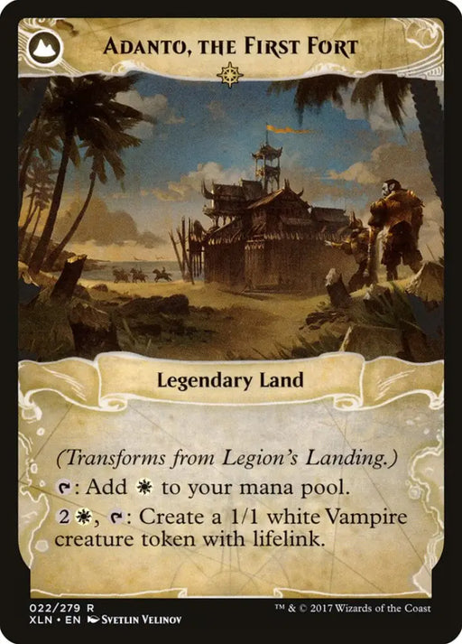 Legion’s Landing // Adanto the First Fort [Ixalan] - MTG Single