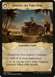 Legion’s Landing // Adanto the First Fort [Secret Lair: From Cute to Brute] - MTG Single