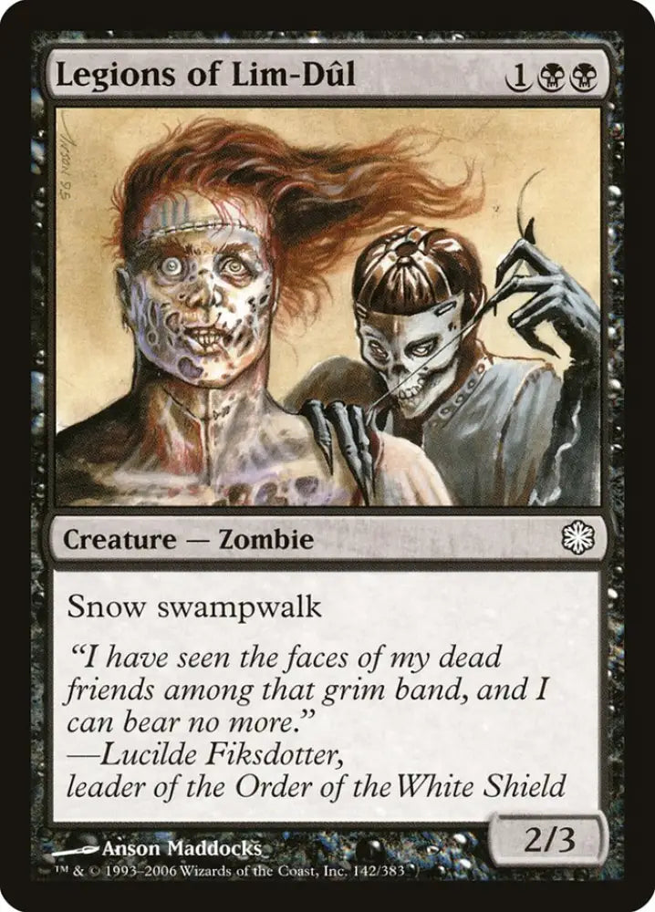 Legions of Lim-Dul [Coldsnap Theme Decks] - MTG Single