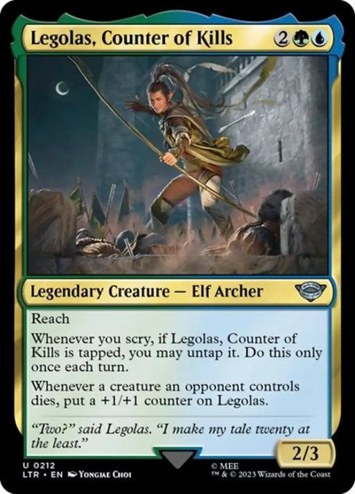 Legolas Counter of Kills [The Lord of the Rings: Tales of Middle-Earth] - MTG Single