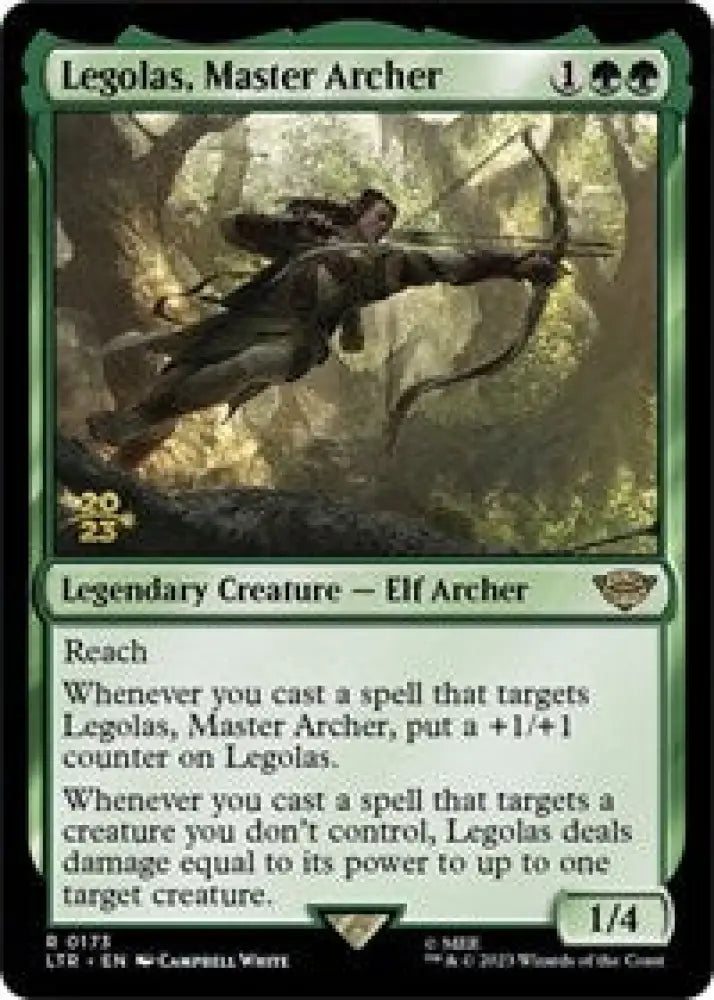 Legolas, Master Archer (173) [Prerelease Cards]