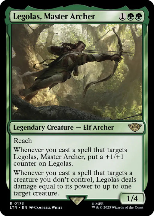 Legolas Master Archer [The Lord of the Rings: Tales of Middle-Earth] - MTG Single