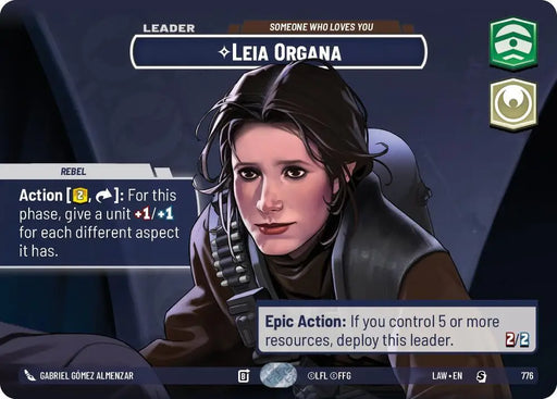 Leia Organa - Someone Who Loves You (Showcase) (776) [A Lawless Time]