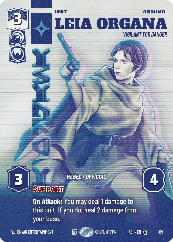 Leia Organa - Vigilant for Danger (Prestige) (819) [Ashes of the Empire]