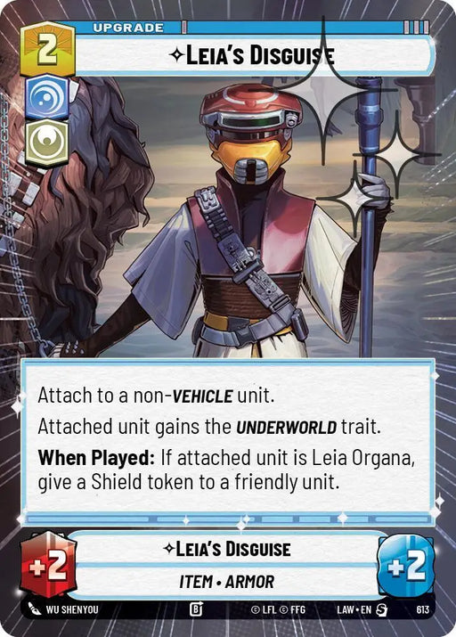 Leia's Disguise (Hyperspace Foil) (613) [A Lawless Time]