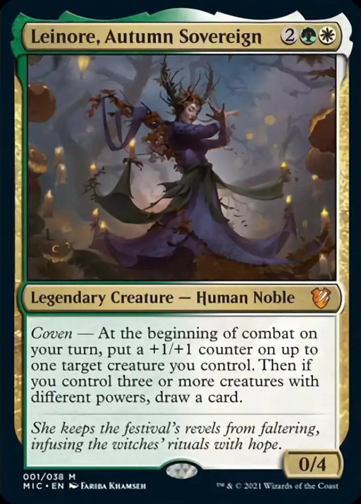 Leinore Autumn Sovereign [Innistrad: Midnight Hunt Commander] - MTG Single