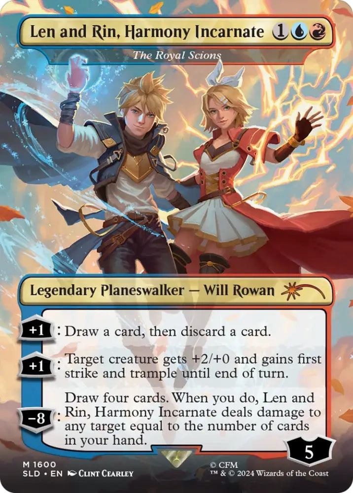 Len and Rin Harmony Incarnate - The Royal Scions [Secret Lair Drop Series] - MTG Single