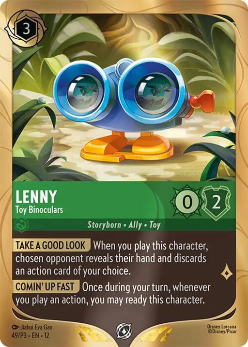 Lenny - Toy Binoculars (49) [Disney Lorcana Promo Cards]