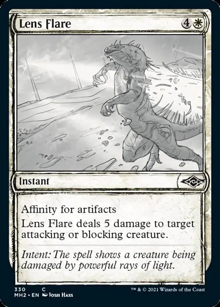Lens Flare (Sketch) [Modern Horizons 2] - MTG Single