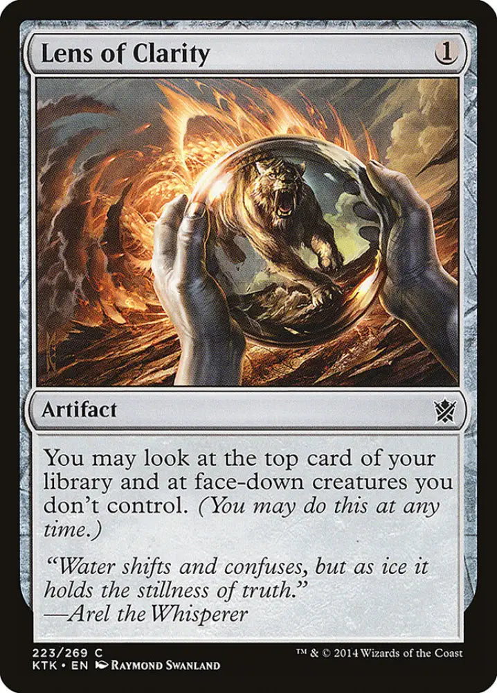 Lens of Clarity [Khans of Tarkir] - MTG Single