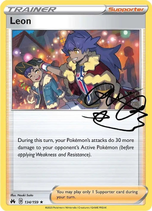 Leon (134/159) [Sword & Shield: Crown Zenith] - Pokemon Single