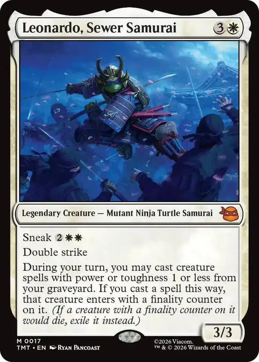 Leonardo, Sewer Samurai (17) [Teenage Mutant Ninja Turtles]