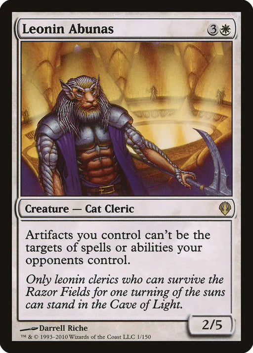 Leonin Abunas [Archenemy] - MTG Single