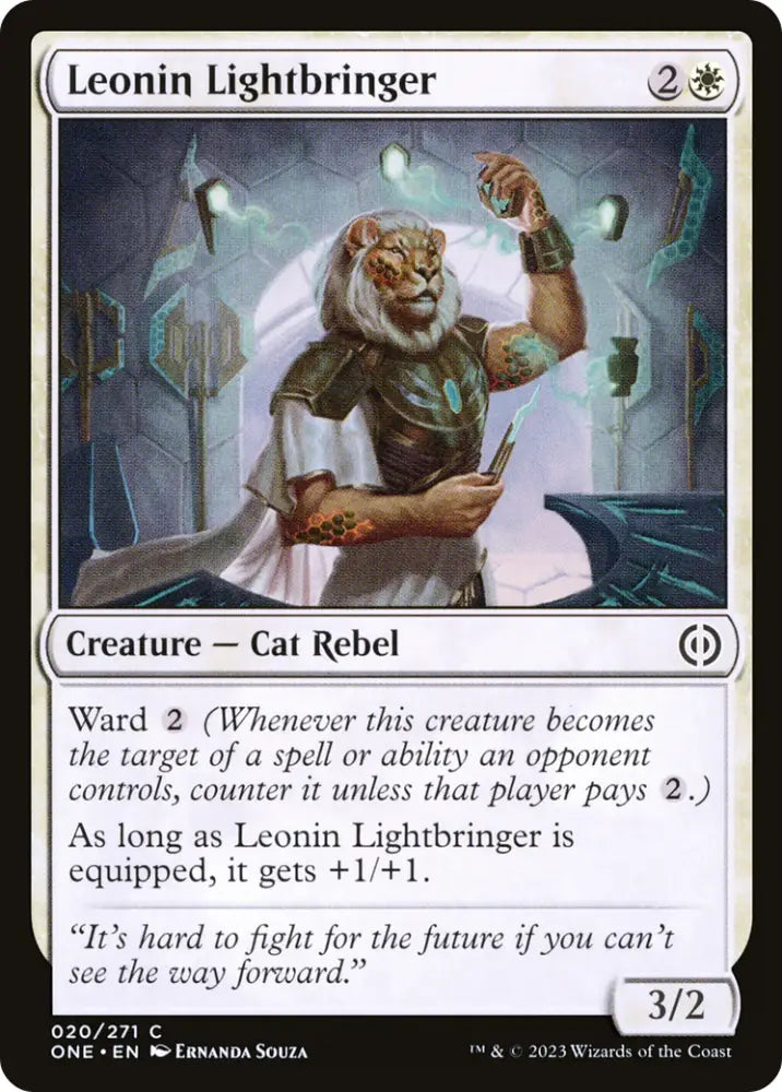 Leonin Lightbringer [Phyrexia: All Will Be One] - MTG Single