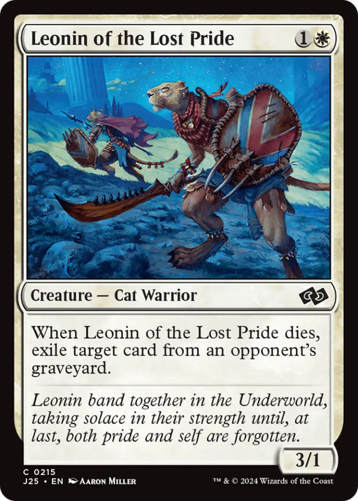 Leonin of the Lost Pride [Foundations Jumpstart] - MTG Single