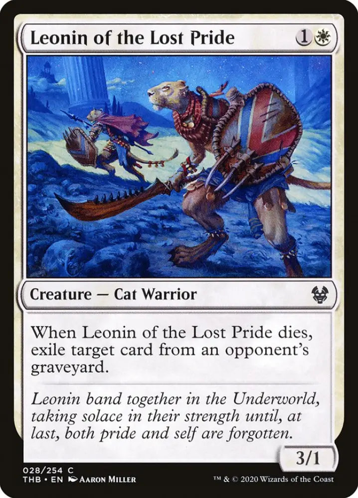 Leonin of the Lost Pride [Theros Beyond Death] - MTG Single