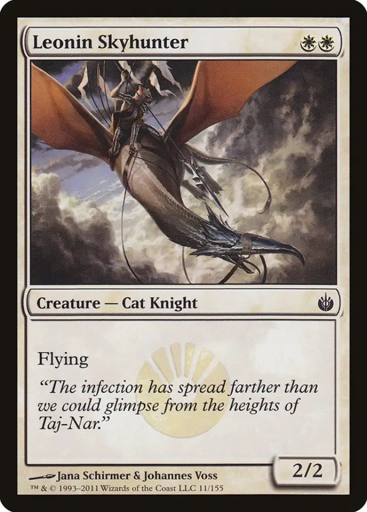 Leonin Skyhunter [Mirrodin Besieged] - MTG Single
