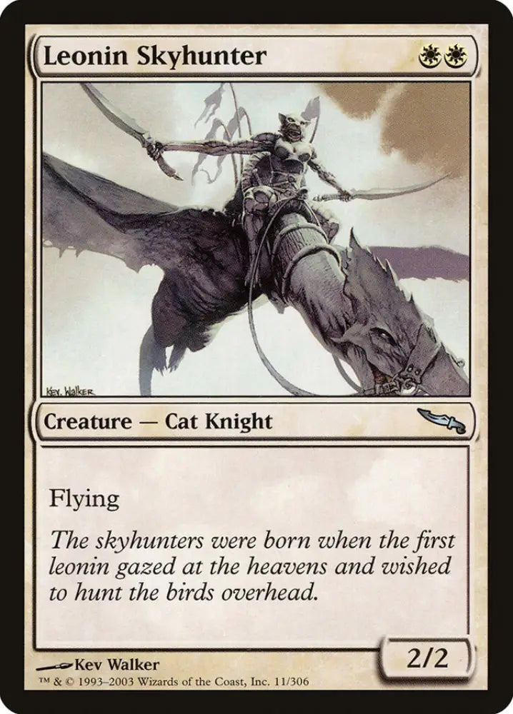 Leonin Skyhunter [Mirrodin] - MTG Single