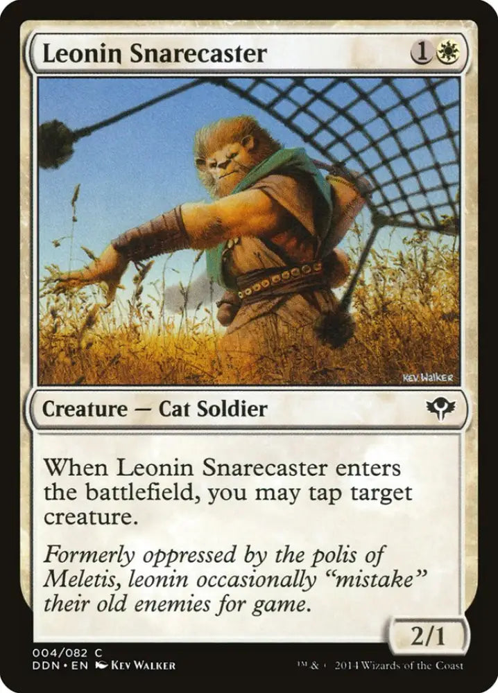 Leonin Snarecaster [Duel Decks: Speed vs. Cunning] - MTG Single