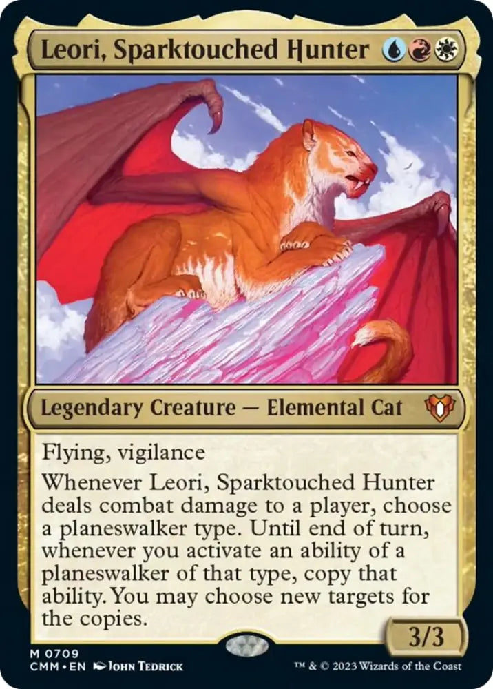 Leori Sparktouched Hunter [Commander Masters] - MTG Single