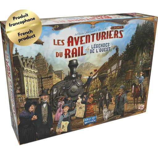 Les Aventuriers du Rail - Legacy - Légendes de L’Ouest (FR) - Board Games