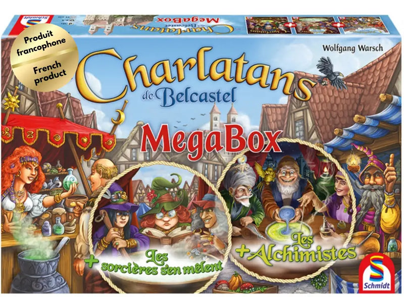 Les Charlatans De Belcastel: Mega Box (FR) - Board Games