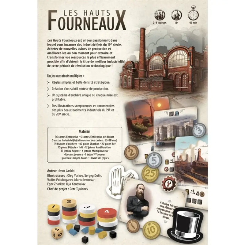 Les Hauts Fourneaux (FR) - Board Games