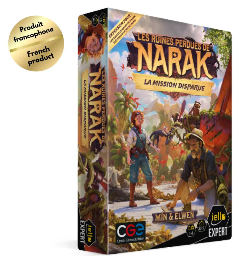 Les Ruines Perdues de Narak - ext. Mission Disparue (FR) - Board Games