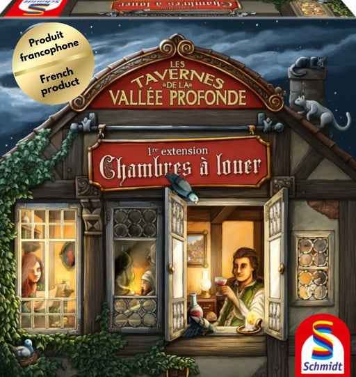 Les Tavernes de la Vallée Profonde – Extension Chambre à louer (FR) - Board Games