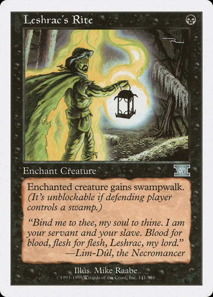 Leshrac’s Rite [Classic Sixth Edition] - MTG Single