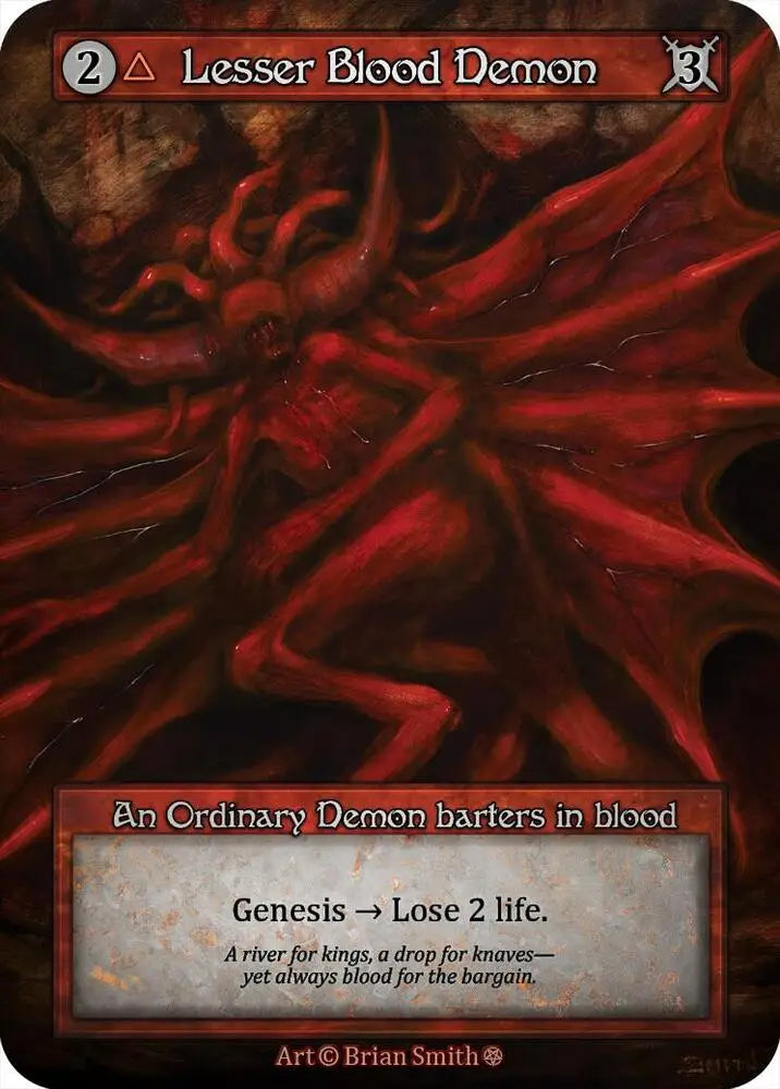 Lesser Blood Demon [Gothic]
