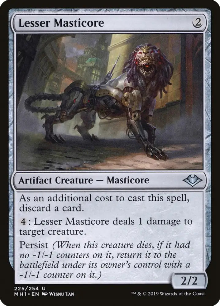 Lesser Masticore [Modern Horizons] - MTG Single