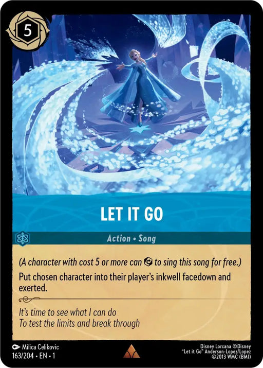 Let It Go (163/204) [The First Chapter] - Lorcana Single
