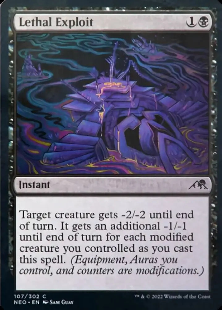 Lethal Exploit [Kamigawa: Neon Dynasty] - MTG Single