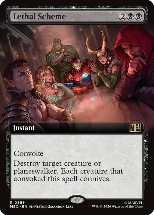 Lethal Scheme (Extended Art) (353) [Marvel Super Heroes Commander]